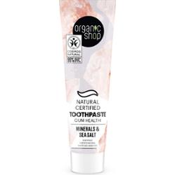 Organic Shop Toothpaste Gum Health Minerals & Salt 100 g