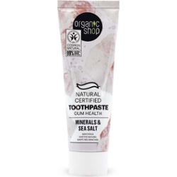 Organic Shop Toothpaste Gum Health Minerals & Salt 100 g