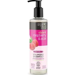 Organic Shop Natural Raspberry & Acai szampon oczyszczający nadający objętości 280 ml