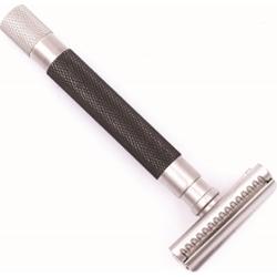 Parker Shaving 55SL-GR - Semi-Slant 3 Piece Safety Razor  - Graphite