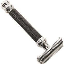 Parker Shaving 76R- Ultra Heavyweight Black & Chrome Handle Buterfly O