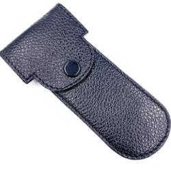 Parker Shaving Leather Black Safety Razor Case