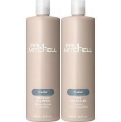 Paul Mitchell Classic Bundle Awapuhi Shampoo 500 ml & The Detangler 50