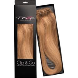 Poze Hairextensions Poze Clip&Go Löshår Äkta 10B/8B Brown Ash Blonde M