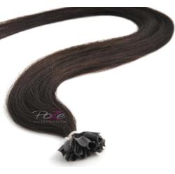 Poze Hairextensions Poze Keratin Premium Extensions 1B Midnight Brown