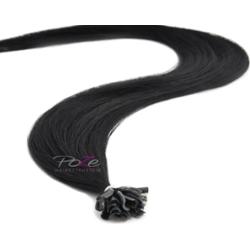 Poze Hairextensions Poze Keratin Premium Extensions 1N Midnight Black