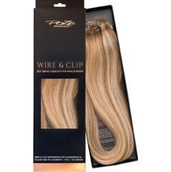 Poze Hairextensions Poze Standard Äkta Löshår Flip & Go 50cm Ash Mix 8