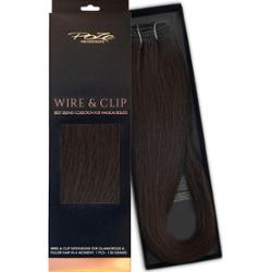 Poze Hairextensions Poze Standard Äkta Löshår Flip & Go 50cm Midnight