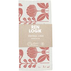 Ren Logik Dish Cloth 2-Pack Old Rose/Blue 40 g
