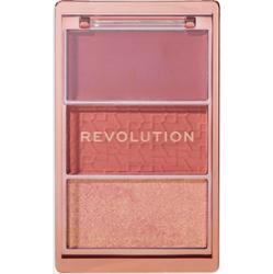 Revolution Beauty London Blush Icon Palette Aura Points Rose