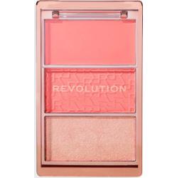 Revolution Beauty London Blush Icon Palette Authentic Peach