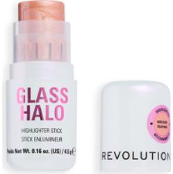 Revolution Beauty London Glass Halo Highlighter Stick Rose Glow