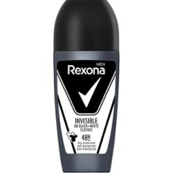 Rexona Men 48h Invisible black + white roll-on 50 ml