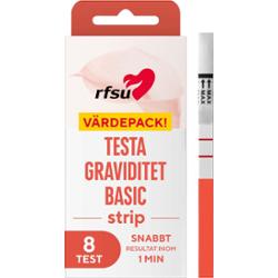 RFSU Graviditetstest Strips 8 szt.