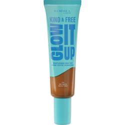 Rimmel Kind & Free Glow It Up lekki podkład nawilżający odcień 504 Deep Mocha 30 ml