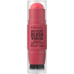 Rimmel Multi-Tasker Blush'N'brush róż do policzków w sztyfcie z pędzelkiem odcień 150 Cherry On Point 8 g
