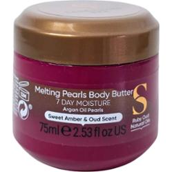Sanctuary Spa Ruby Oud Natural Oils Melting Pearl Body Butter 75 ml