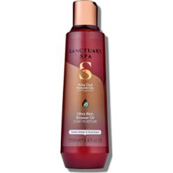 Sanctuary Spa Ruby Oud pielęgnujący olejek pod prysznic o działaniu odżywczym 250 ml