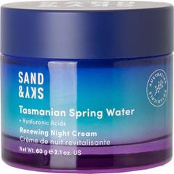Sand & Sky Tasmanian Spring Water Renewing Night Cream 60 g