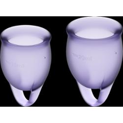 Satisfyer Feel Confident Menstrual Cup  Lila