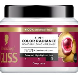 Schwarzkopf Gliss 4-In-1 Color Radiance Bond-Building Hair Mask  400 m