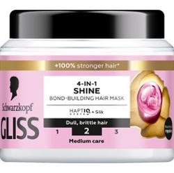 Schwarzkopf Gliss 4-In-1 Shine Bond-Building Hair Mask  400 ml