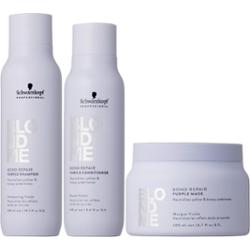 Schwarzkopf Professional BLONDME Purple Bundle Shampoo 300 ml & Condit