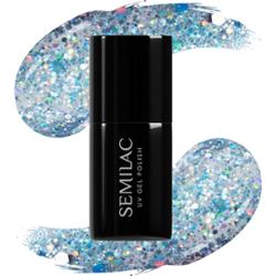 610 Semilac Lakier Hybrydowy Frosty Christmas 7 ml