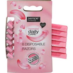 Sence Essential daily care 6 Disposable Razors 6 szt.