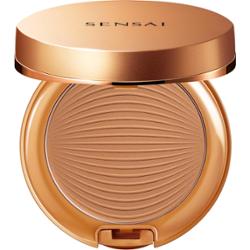 Sensai Silky Bronze Natural Veil Compact kompaktowy podkład pudrowy dla efektu rozjaśnienia i wygładzenia skóry odcień SC01 Light 8,5 g