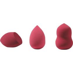 Smashit Cosmetics Triple Touch Beauty Sponges Cerise