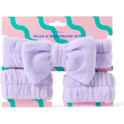 Soft Spell Headband & Wristband Set – Makeup Spa Set