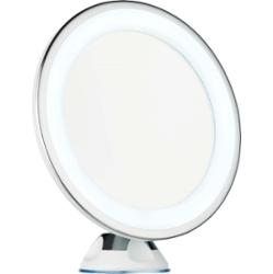 Soft Spell LED Makeup Mirror with Suction Cup – 5x Magnification