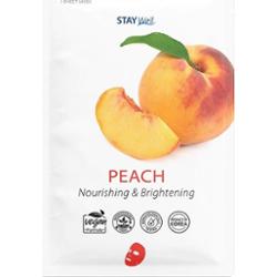 Stay Well Vegan sheet mask - Peach 20 g