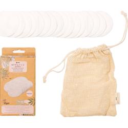 STYLPRO Reusable Bamboo Makeup Remover Pads 16-pack - Płatki kosmetycz
