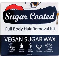 Sugar Coated Full Body Hair Removal Kit 250 g