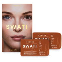 SWATI Cosmetics 1 Month Lenses Bronze
