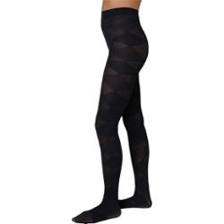 Swedish Stockings Rebecka Argyle Tights  Black M