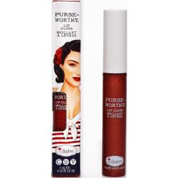 the Balm Purseworthy Lip Gloss Saddle