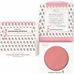 the Balm Sustainably Gorgeous Botanical Blush Single Blush Verbena Mau