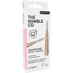 The Humble Co. Interdental Bamboo Brush 6-pack Size 0 Purple