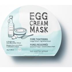 Too Cool For School Egg Cream Mask Pore Tightening 28 g
