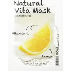Too Cool For School Natural Vita Mask Brightening (C/Lemon) 23 ml