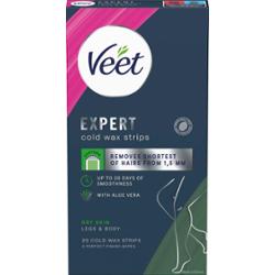 Veet Expert Cold Wax Strips Dry Skin 20 szt.