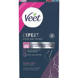 Veet Expert Cold Wax Strips Normal 20 szt.