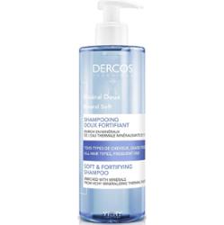Vichy Dercos Mineral Soft & Fortifying Shampoo do codziennego użytku 400 ml