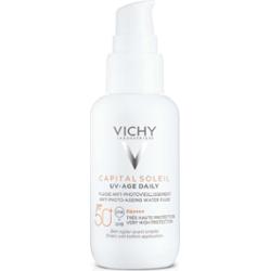 Vichy Capital Soleil UV-Age Daily fluid do twarzy anti-aging SPF 50+ 40 ml