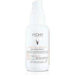 Vichy Capital Soleil Daily SPF50+ ochronny fluid tonujący do twarzy SPF 50+ odcień Light 40 ml