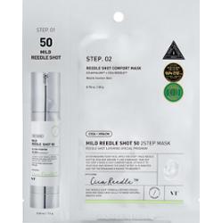 VT COSMETICS - Mild Reedle Shot 50 2-Step Mask, 21.5 g - dwuetapowa kuracja do twarzy