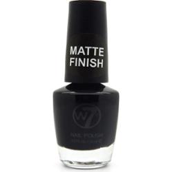 W7 Nail Polish Matte Finish 55 Black